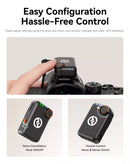 Microfone Hollyland Lark M2s Mini Combo Duo Sem Fio Preto