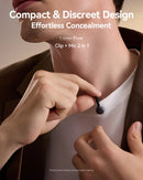 Microfone Hollyland Lark M2s Mini Combo Duo Sem Fio Preto