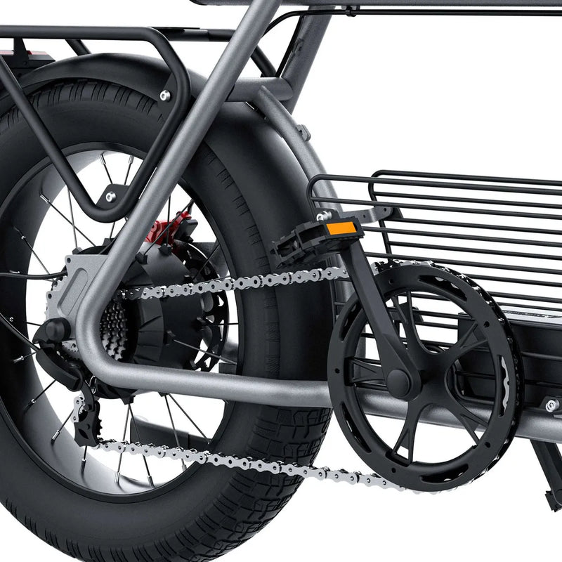 Bicicleta Elétrica Coswheel CT20S – 750W | Suspensão Dupla | Dobrável | Bateria 20Ah