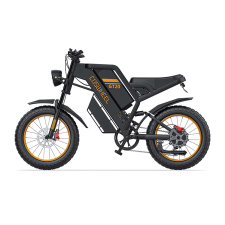 Bicicleta Elétrica Coswheel GT20 – 1000W | Suspensão Dupla | FAT Bike |