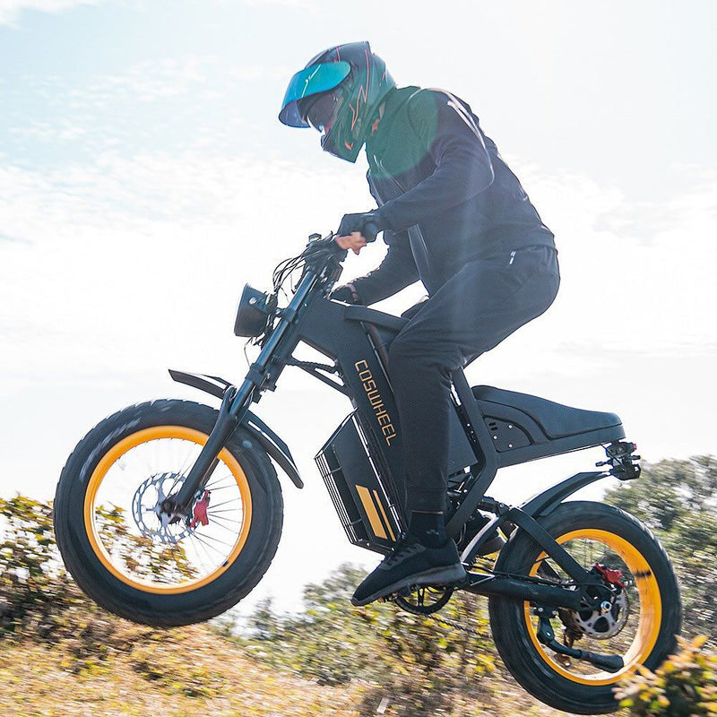 Bicicleta Elétrica Coswheel GT20 – 1000W | Suspensão Dupla | FAT Bike |