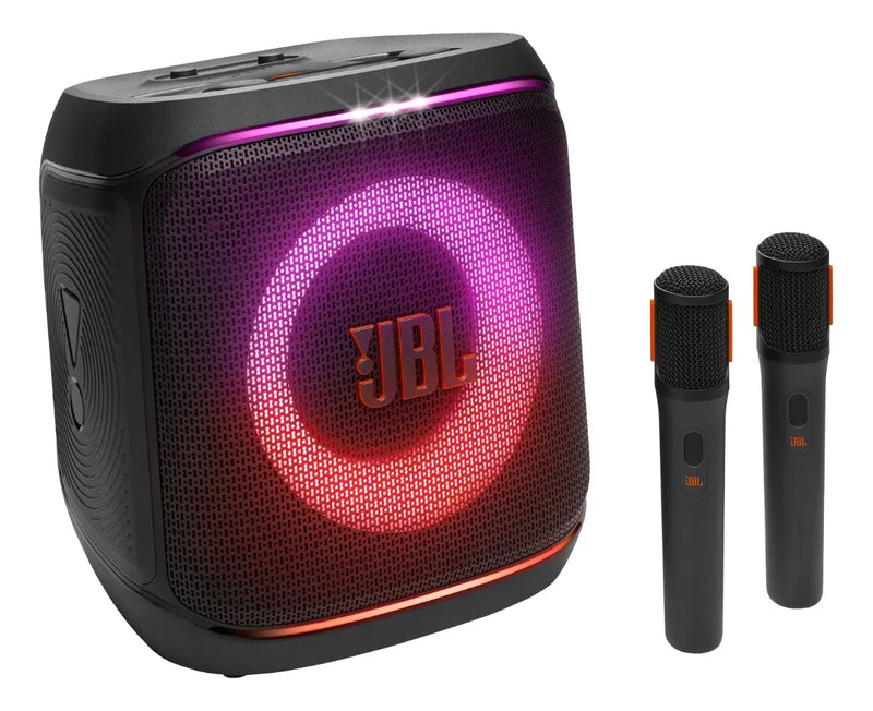 Caixa De Som Partybox Encore 2 Com Microfone Jbl - Preta Preto