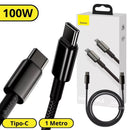 Cabo de iPhone e Android - Baseus com Garantia Vitalicia