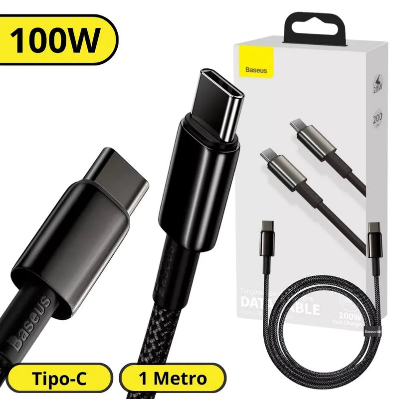 Cabo de iPhone e Android - Baseus com Garantia Vitalicia