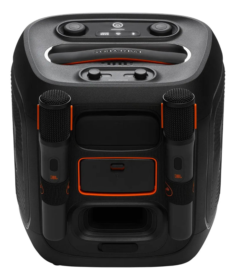 Caixa De Som Partybox Encore 2 Com Microfone Jbl - Preta Preto