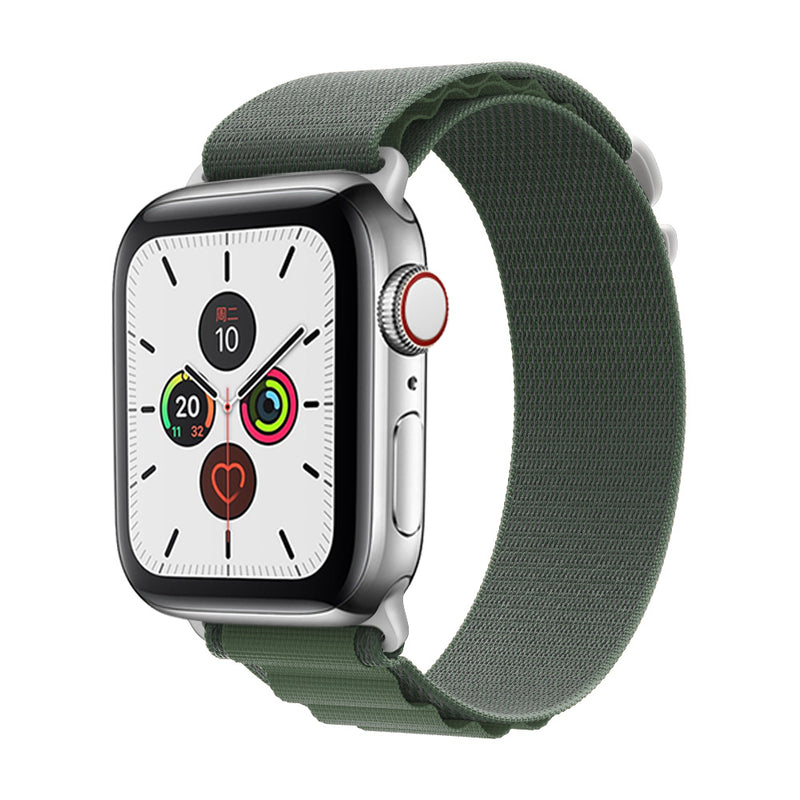 Pulseira Nylon Loop Alpinista para todos Apple Watch, GS8 Ultra e IWO 16 Serie 8