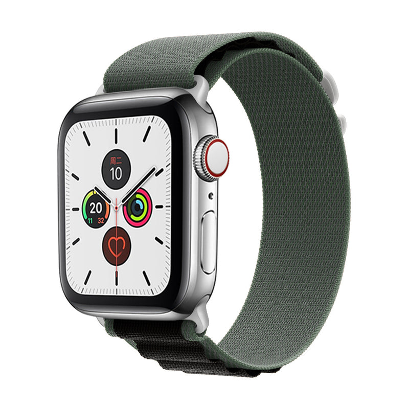 Pulseira Nylon Loop Alpinista para todos Apple Watch, GS8 Ultra e IWO 16 Serie 8