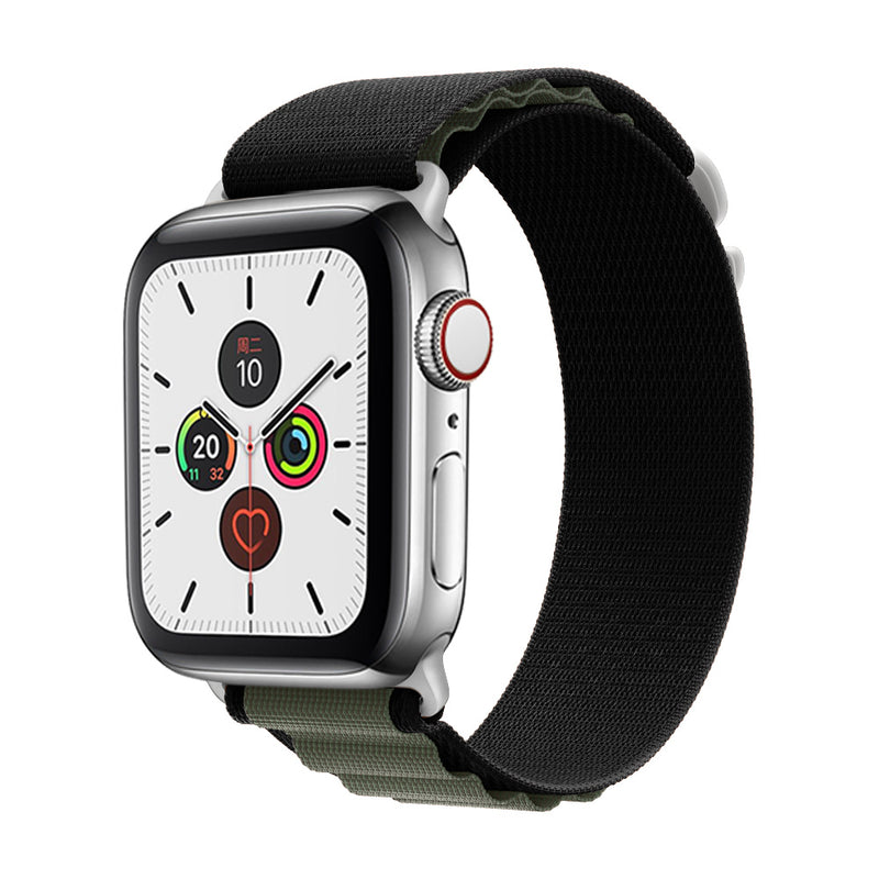 Pulseira Nylon Loop Alpinista para todos Apple Watch, GS8 Ultra e IWO 16 Serie 8