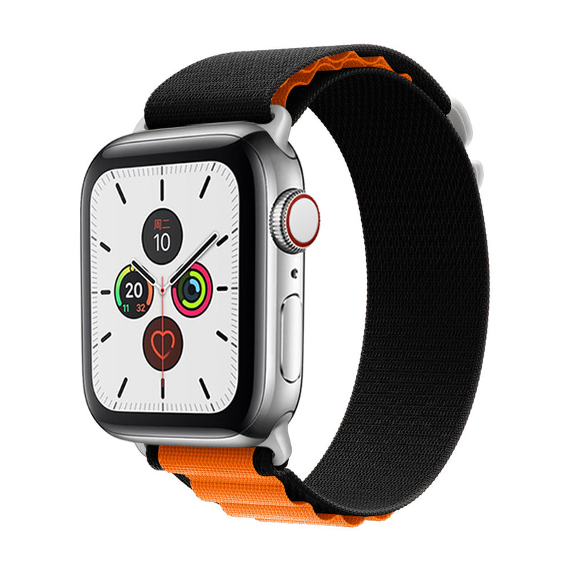 Pulseira Nylon Loop Alpinista para todos Apple Watch, GS8 Ultra e IWO 16 Serie 8