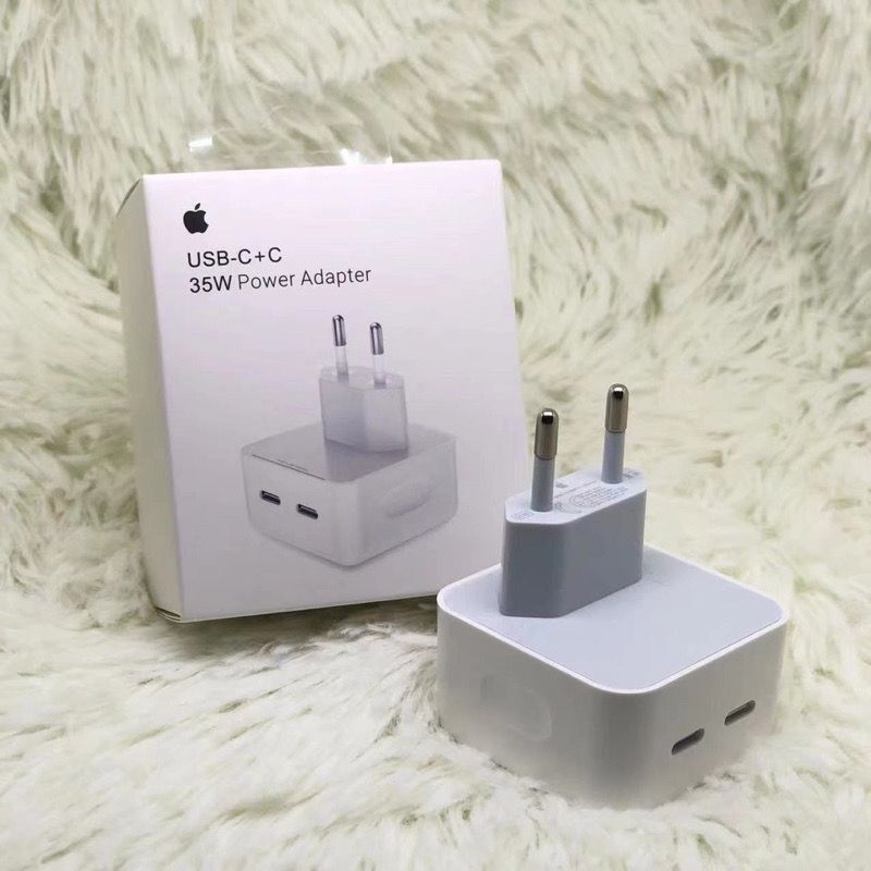 Fonte Carregador Usb C Duplo 35w iPhone Turbo 2 Entradas - Beta Cabos Cell